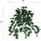 2-Pack 13" Mini Artificial English Ivy Bushes — 176 Silk Leaves Each, UV-Safe Faux Greenery for Desks, Centerpieces & Small Planters | Floral Home